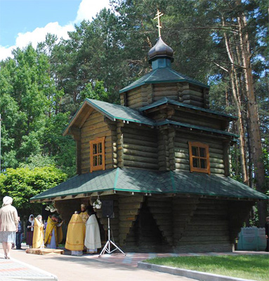 Храм на территории Житомирского областного дома ребенка