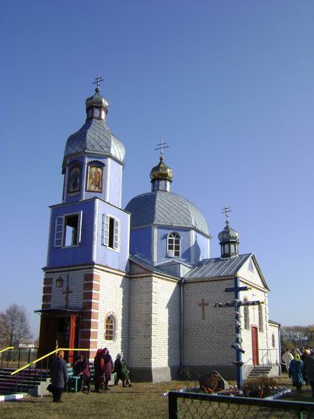 храм Казанской иконы пгт Марьяновка